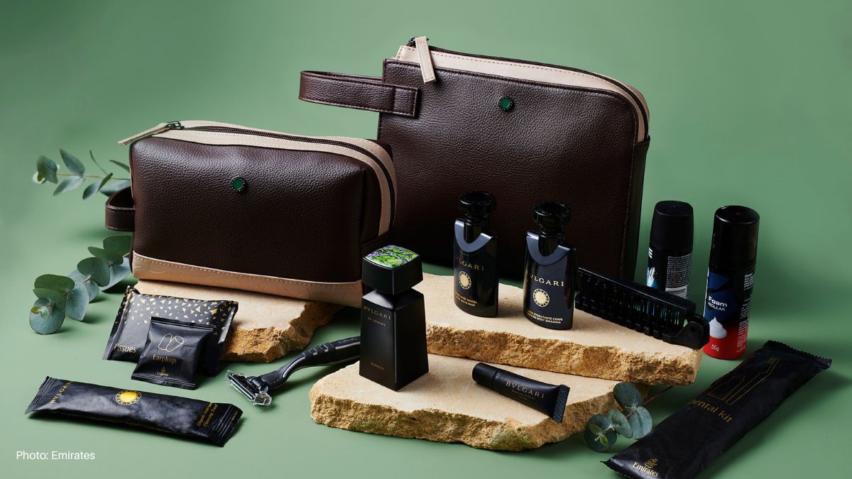 Emirates Introduces Bulgari Amenity Kits for Summer 2024