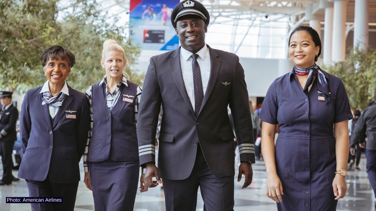 American Airlines pilots and cabin crew