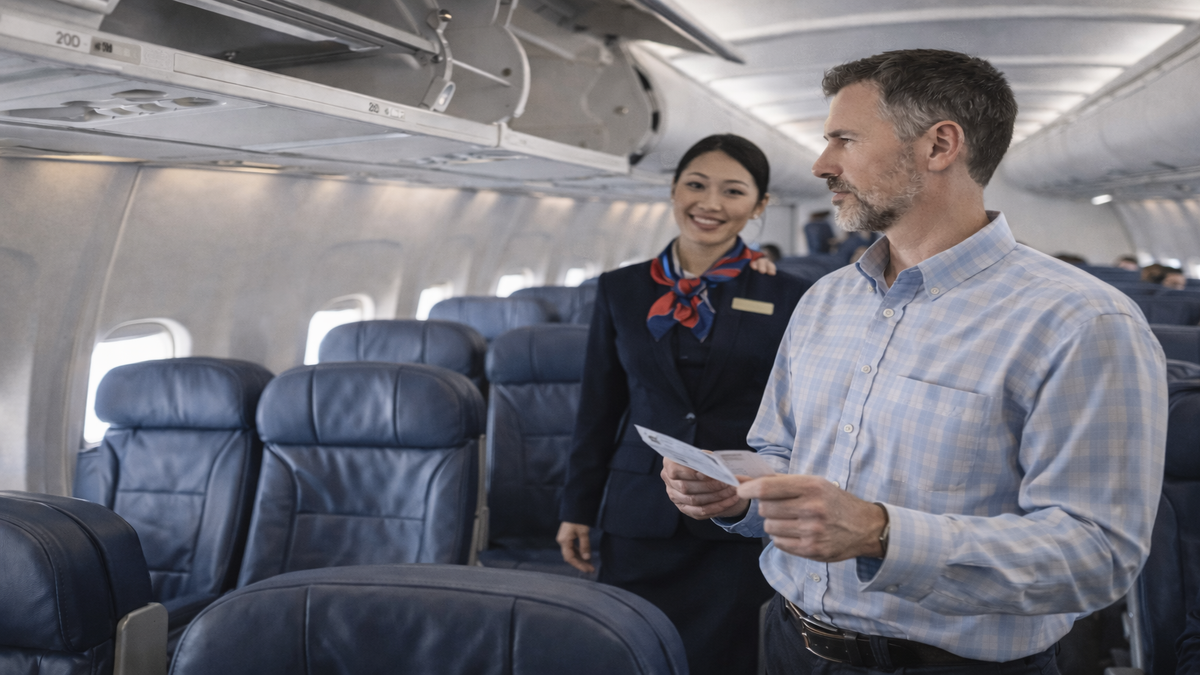 assigned seat aircraft