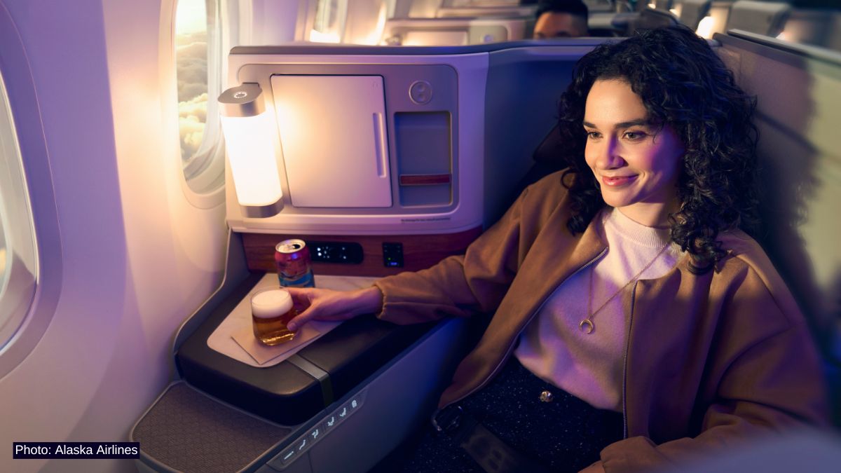 Alaska Airlines unveils new international Business Class