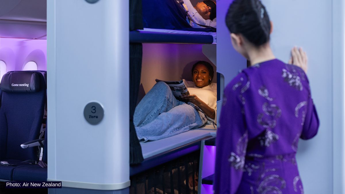 Air New Zealand opens Skynest sleep pods from 2026